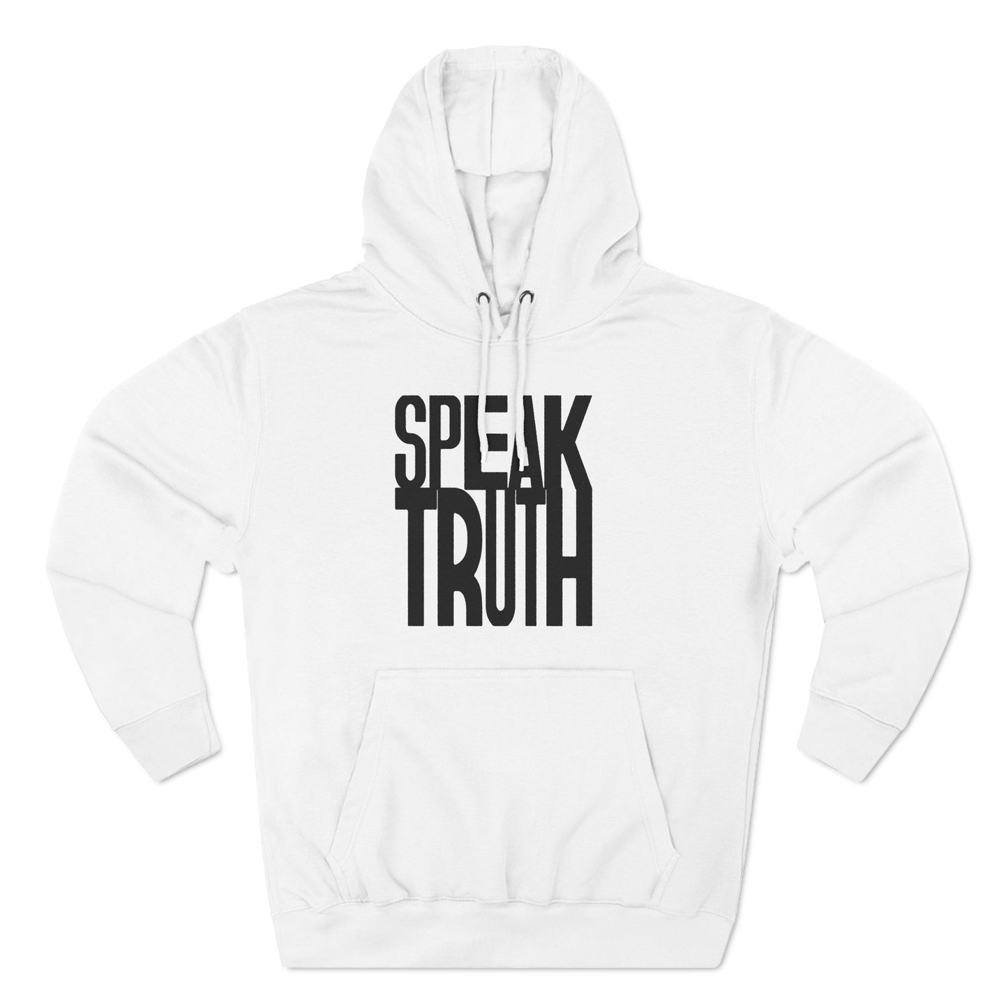 Fleece Hoodie - 'You are what you SPEAK'