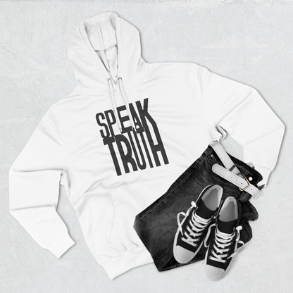 Fleece Hoodie - 'You are what you SPEAK'