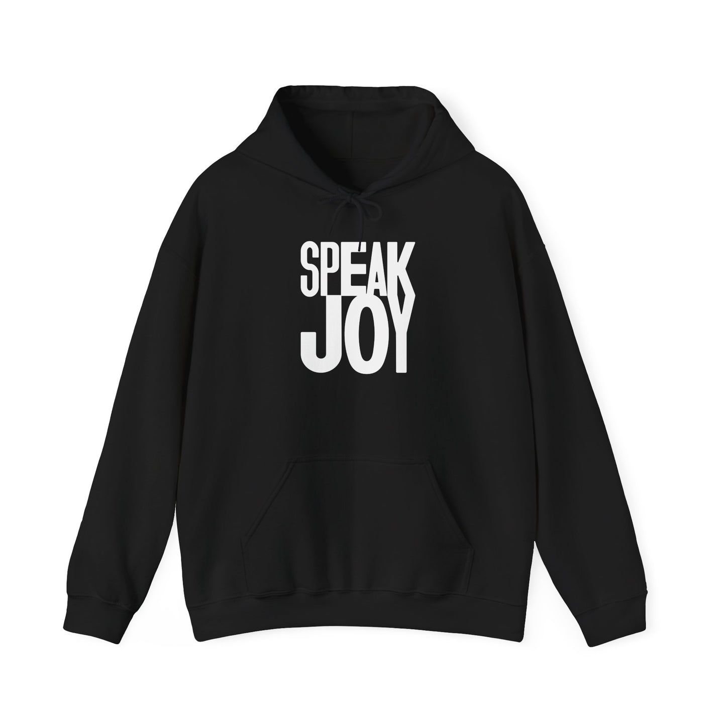 Speak Joy   White Hooded