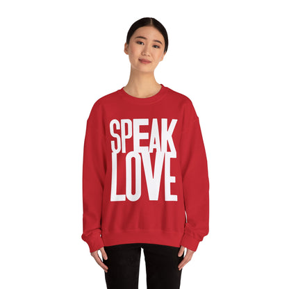 Crewneck Sweatshirt 'Speak Love'