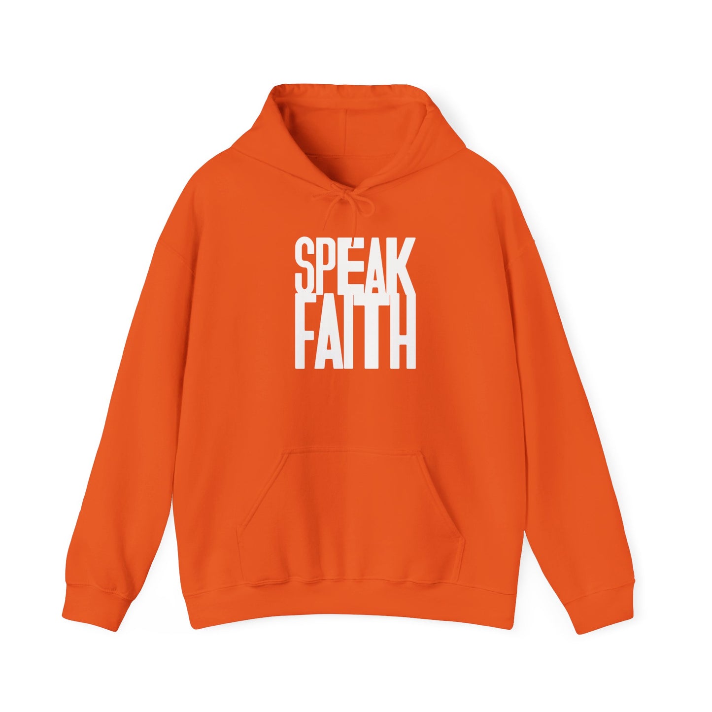 Hoodie  Speak Faith Inspirational