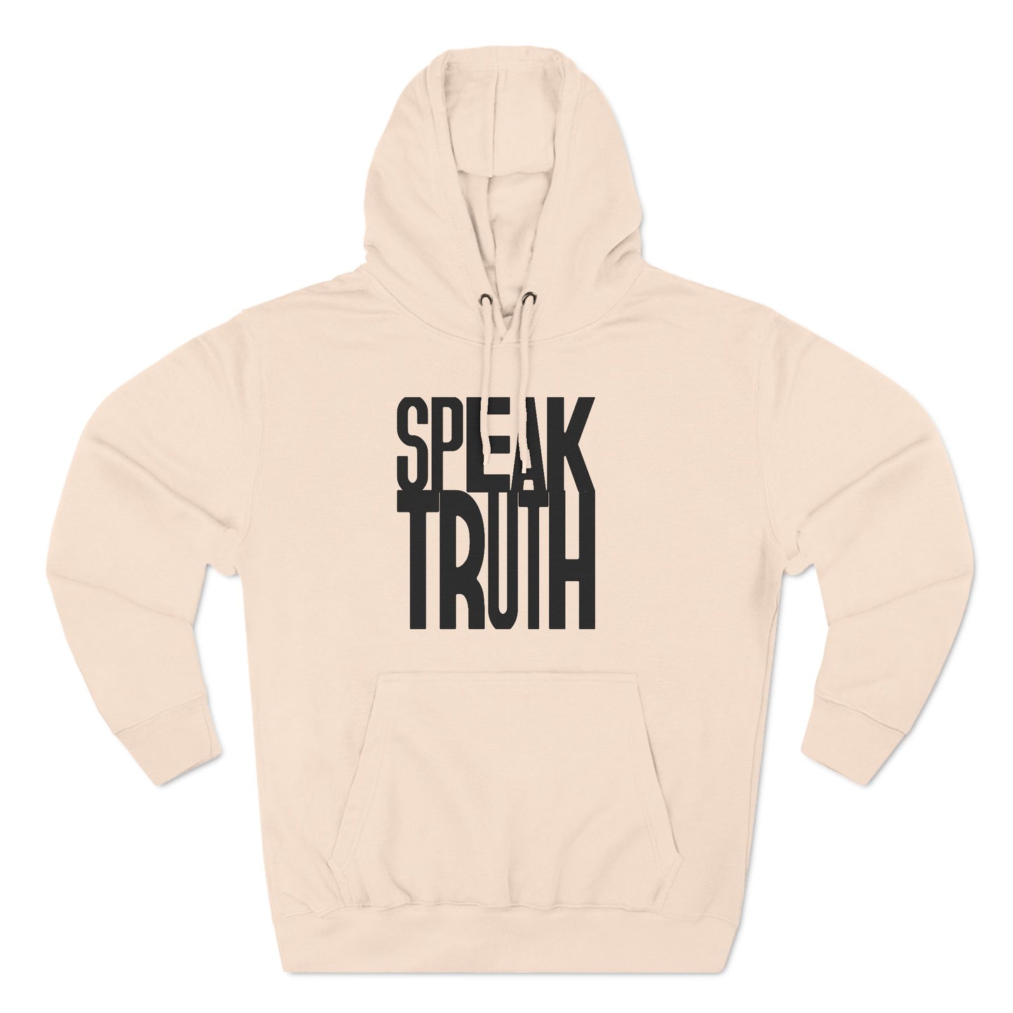 Fleece Hoodie - 'You are what you SPEAK'