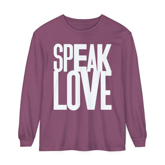 Speak Love long Sleeve T-Shirt