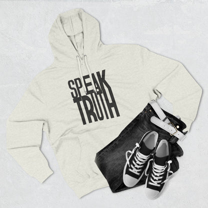 Fleece Hoodie - 'You are what you SPEAK'