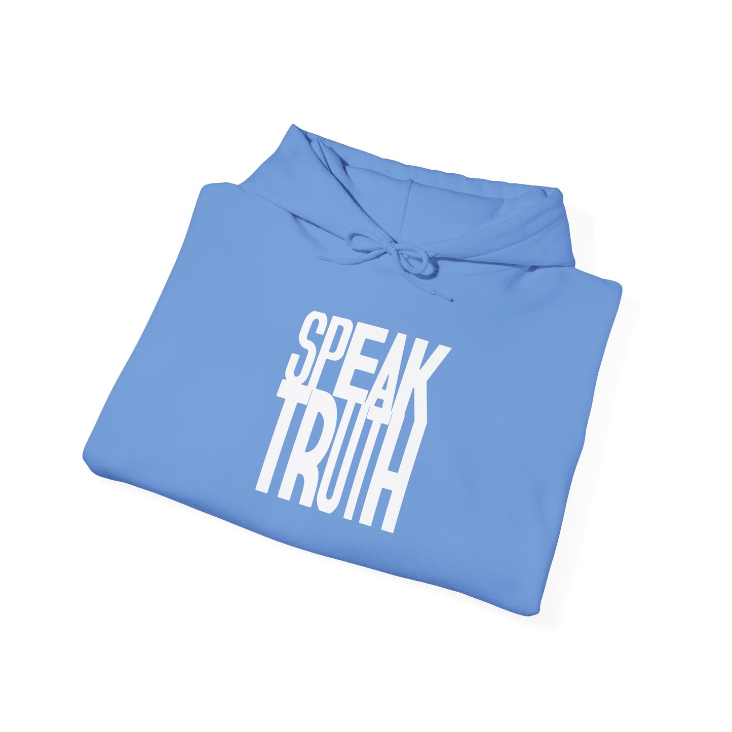 Speak Truth white letters™ Hooded Sweatshirt