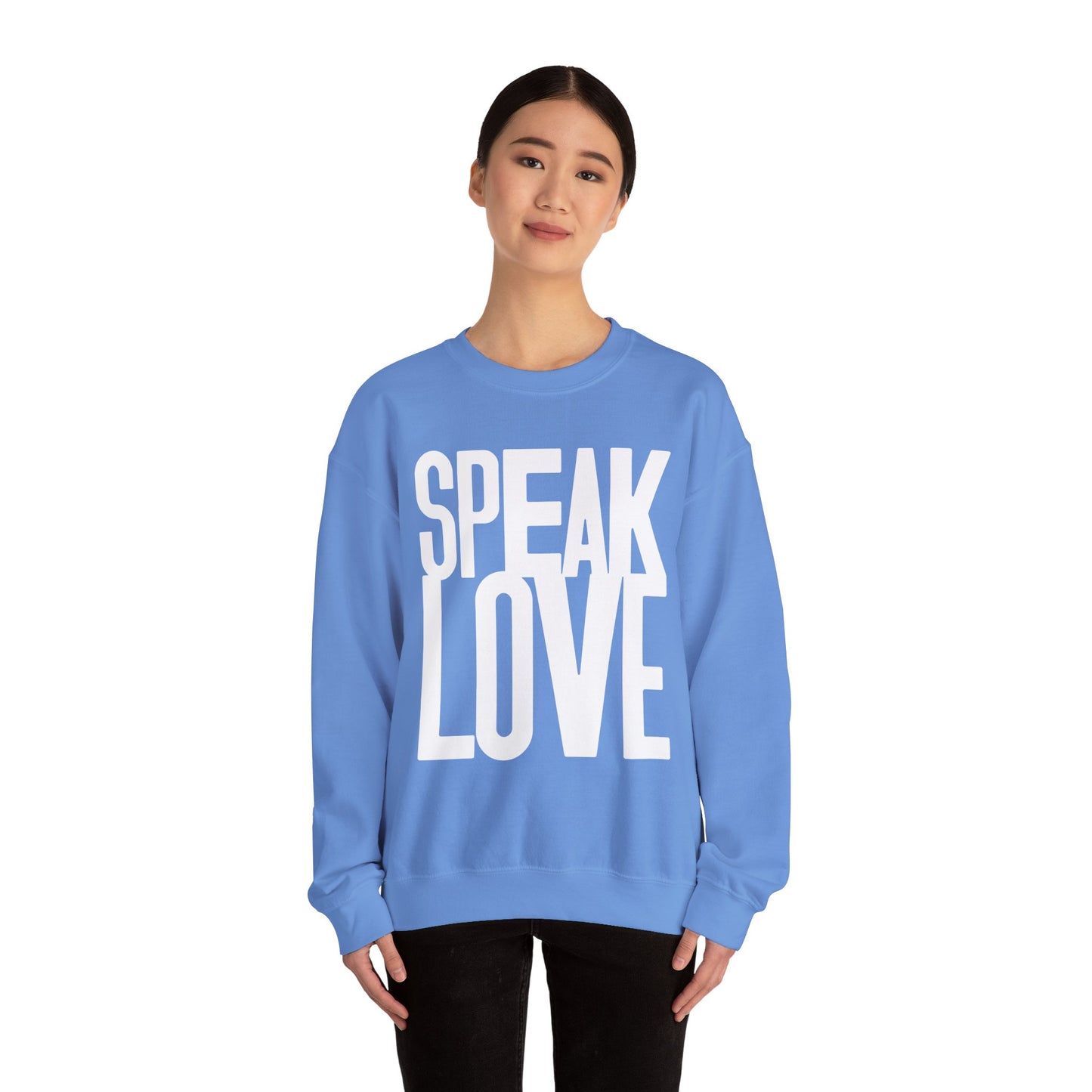 Crewneck Sweatshirt 'Speak Love'