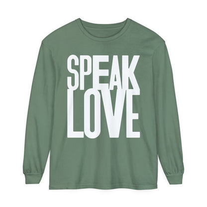 Speak Love long Sleeve T-Shirt