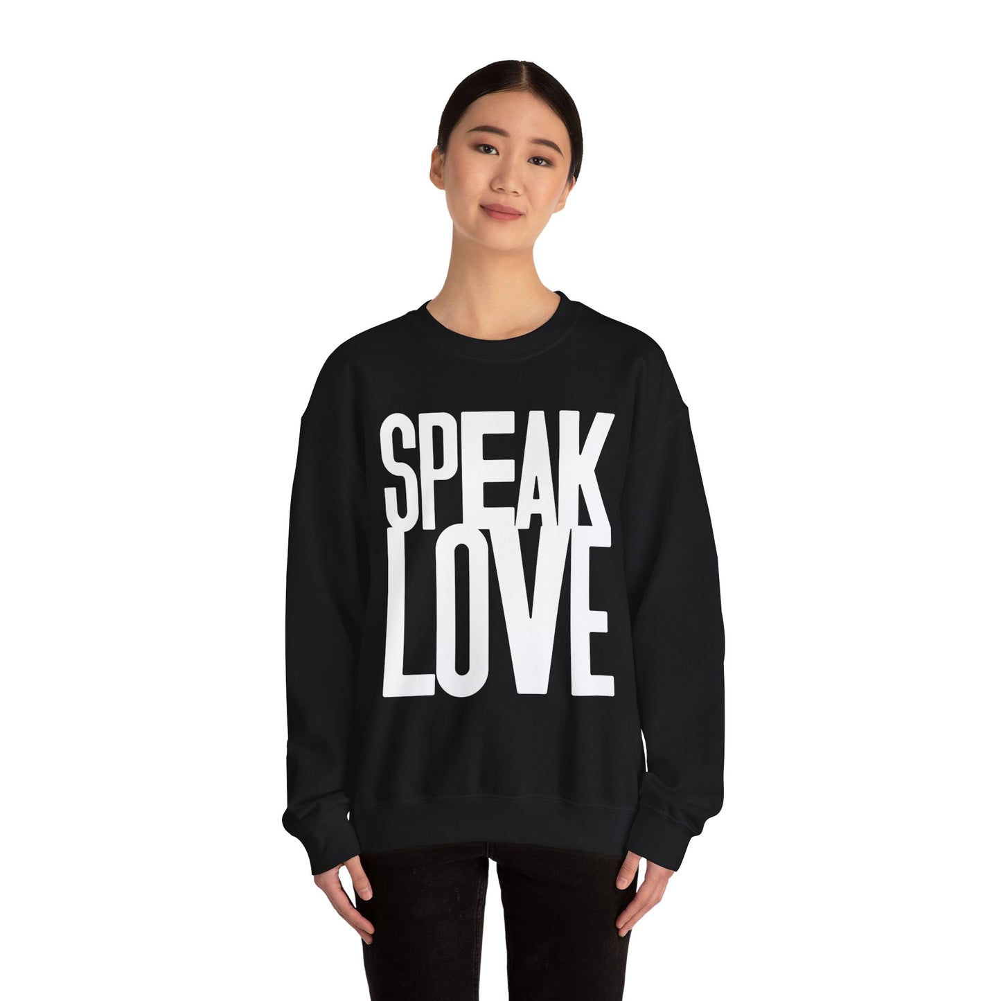 Crewneck Sweatshirt 'Speak Love'